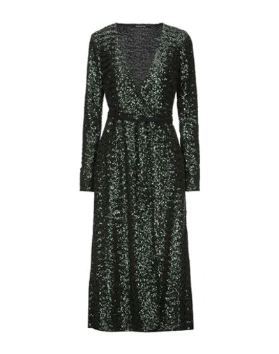 Andamane Woman Midi Dress Dark Green Size Xs Polyester