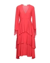 Jucca Midi Dresses In Red