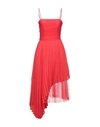 Jucca Knee-length Dresses In Red