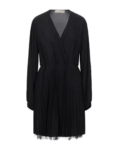 Jucca Short Dresses In Black