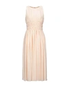 Emporio Armani Midi Dresses In Orange