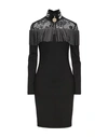 Frankie Morello Short Dresses In Black