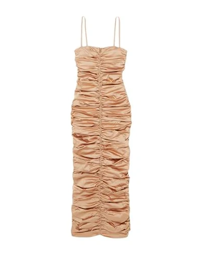 Georgia Alice Long Dresses In Beige