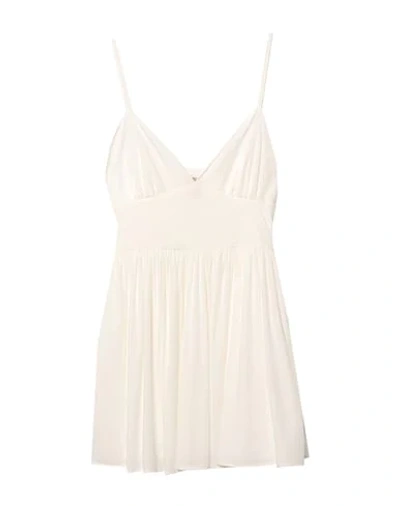 5rue Short Dresses In White