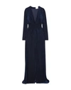 GALVAN  LONDON GALVAN LONDON WOMAN MAXI DRESS MIDNIGHT BLUE SIZE 10 POLYESTER, ELASTANE,15100750KB 2