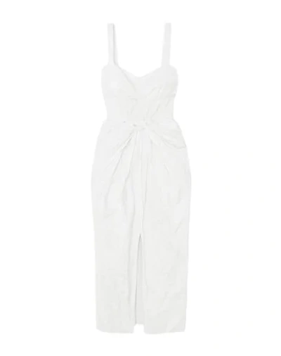 Jason Wu Collection Midi Dresses In White