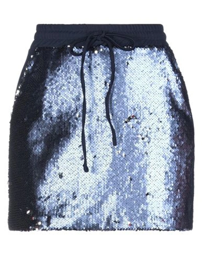 Daniele Fiesoli Mini Skirts In Dark Blue