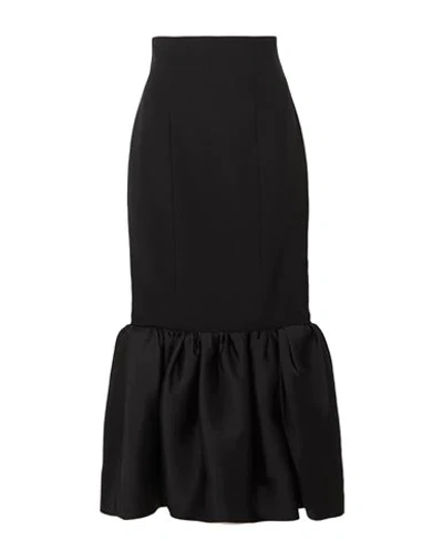 Solace London Long Skirts In Black
