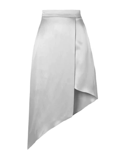 Cushnie Midi Skirts In Grey