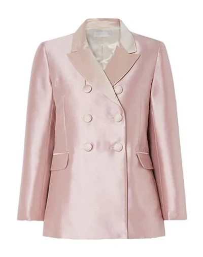 Vanessa Cocchiaro Suit Jackets In Pink