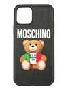 MOSCHINO IPHONE XI PRO ITALIAN TEDDY BEAR COVER,11707428