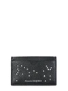 ALEXANDER MCQUEEN CARD HOLDER WITH STUDS,550820 1ACYN1000