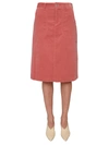 APC JENNIE SKIRT,COEKEF06323 FAEOLDPINK