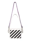 OFF-WHITE LEATHER SHOULDER BAG,OWNA011 R21LEA0010110