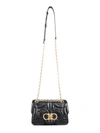 FERRAGAMO GANCINI BAG,720150 21H153NERO