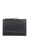 KENZO POUCH WITH LOGO,FA65PM502 L4599