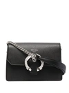 JIMMY CHOO MADELINE CRYSTAL-BUCKLE CROSSBODY BAG