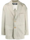 JACQUEMUS SINGLE-BREASTED MULTI-POCKET BLAZER