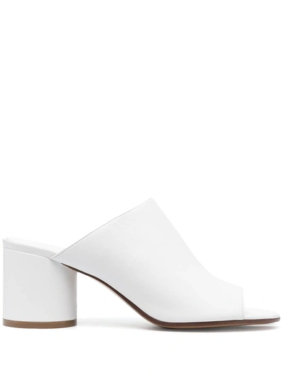 Maison Margiela 50mm Vegan Split-toe Mule Sandals In Breeze