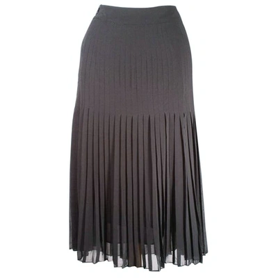 Pre-owned Lk Bennett Mid-length Skirt In Black