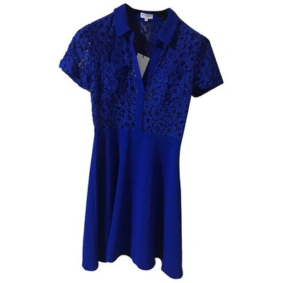Pre-owned Claudie Pierlot Spring Summer 2019 Mini Dress In Blue