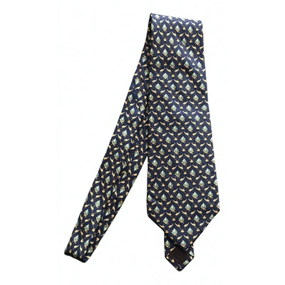Pre-owned Nina Ricci Silk Tie In Other