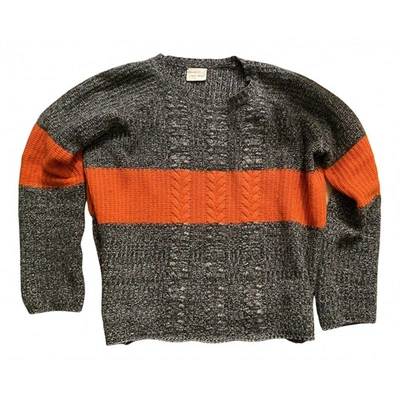 Pre-owned Circus Hotel Wool Jumper In Anthracite