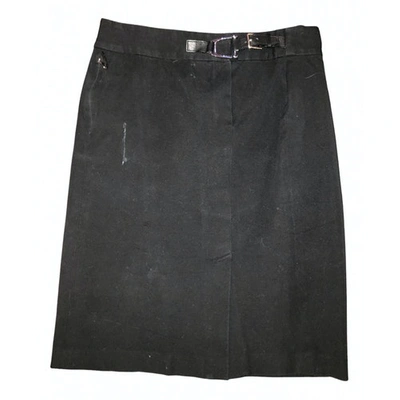 Pre-owned Lauren Ralph Lauren Mid-length Skirt In Black