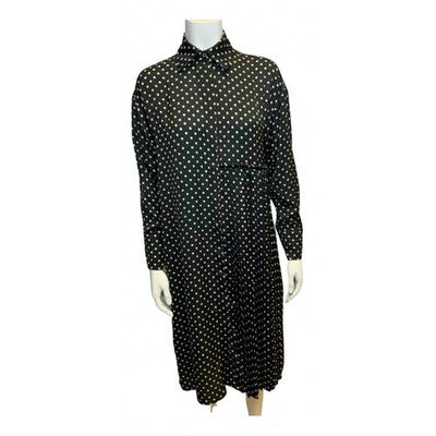 Pre-owned P.a.r.o.s.h Mid-length Dress In Black