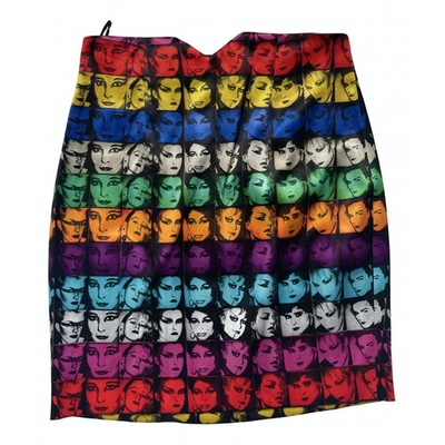 Pre-owned Jeremy Scott Mini Skirt In Multicolour