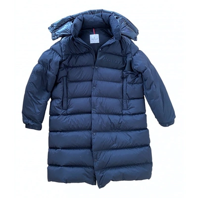 Pre-owned Moncler Long Puffer In Black