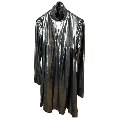 Pre-owned Gio' Guerreri Dress In Silver