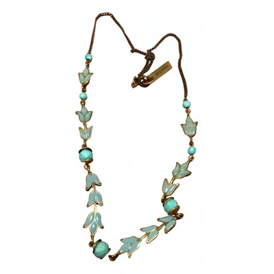 Pre-owned Isabel Marant Turquoise Pearls Necklace