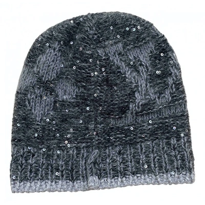 Pre-owned Louis Vuitton Wool Beanie In Grey