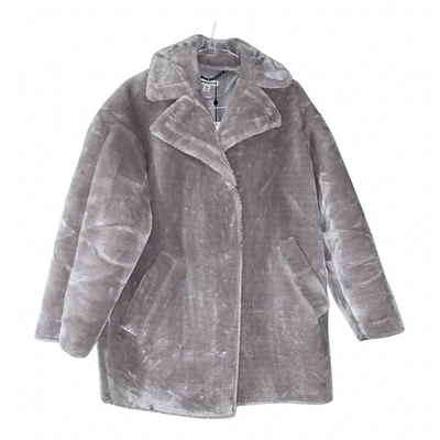 Pre-owned Whistles Faux Fur Coat