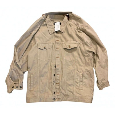 Pre-owned Y/project Jacket In Beige