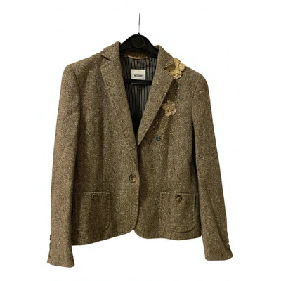 Pre-owned Moschino Multicolour Wool Jacket