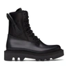 Givenchy Heel-handle Leather And Neoprene Boots In Black