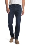 Ag Everett Dark Wash Straight Leg Jeans In Regulator