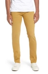 7 For All Mankind Paxtyn Skinny Fit Stretch Twill Performance Pants In Heritage Gold