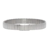 PETER DO SILVER WATCH LINK CHOKER NECKLACE