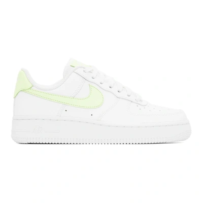 Nike Air Force 1 Low "white/barely Volt" Sneakers