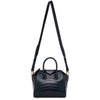 GIVENCHY NAVY CROC MINI ANTIGONA BAG