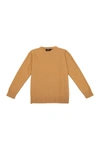 X-ray Kids' Basic Crew Neck Sweater In Copper