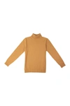 X-ray Kids' Basic Turtleneck Sweater In Copper