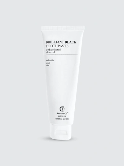 Terra & Co. Brilliant Black Organic Charcoal Toothpaste