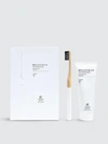 Terra & Co. Brilliant Black Natural Charcoal Toothpaste And Bamboo Toothbrush Set
