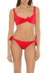 Carmen Sol Nodo Bottom In Red