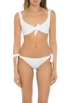 Carmen Sol Nodo Top In White