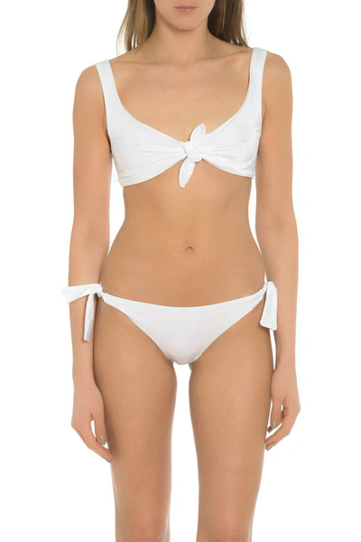 Carmen Sol Nodo Top In White